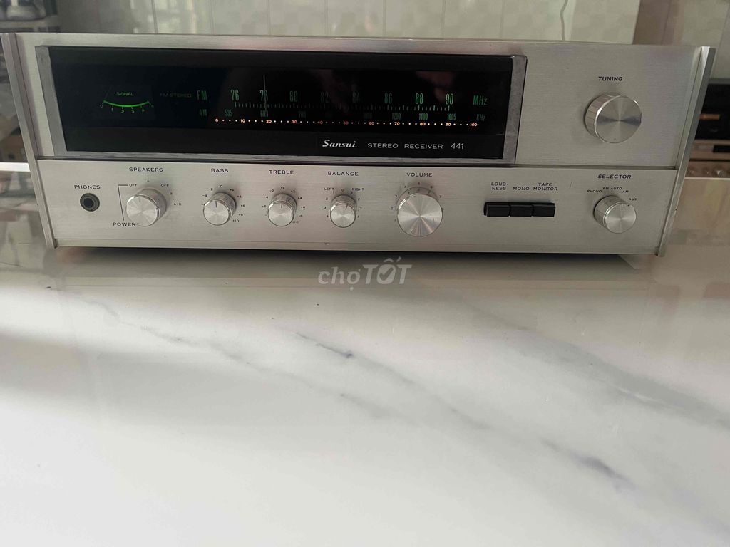 Âm ly RECEIVER Sansui 441 nguyên bản