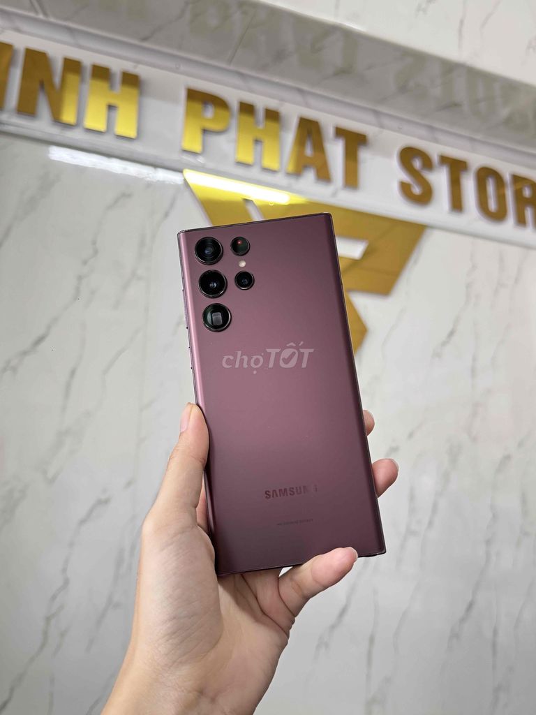 Samsung S22 Ultra 128GB Tím Đã sử dụng. Mua bán Điện thoại tại Thành phố Thủ Dầu Một Bình Dương được đăng bởi Lie Kimm hình 1