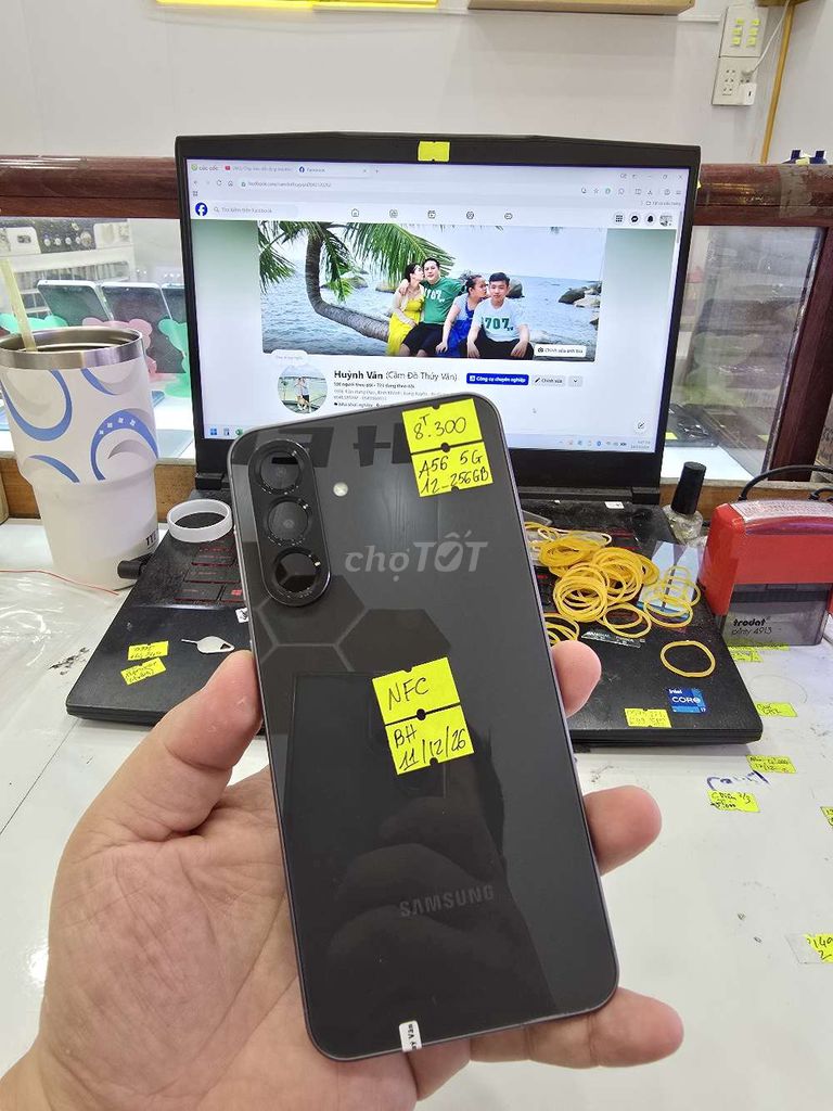 Samsung A56 5G - 12/256GB - BH Dài. Mua bán Điện thoại tại Thành phố Long Xuyên An Giang được đăng bởi Facebook Cầm Đồ Thúy Vân hình 1