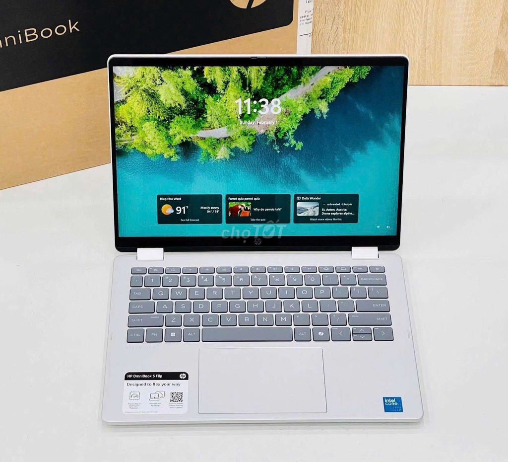 HP OmniBook 5 Flip: Core 7-150U / 512G / 2K Touch. Mua bán Laptop tại Quận 10 Tp Hồ Chí Minh được đăng bởi TTCenter hình 1