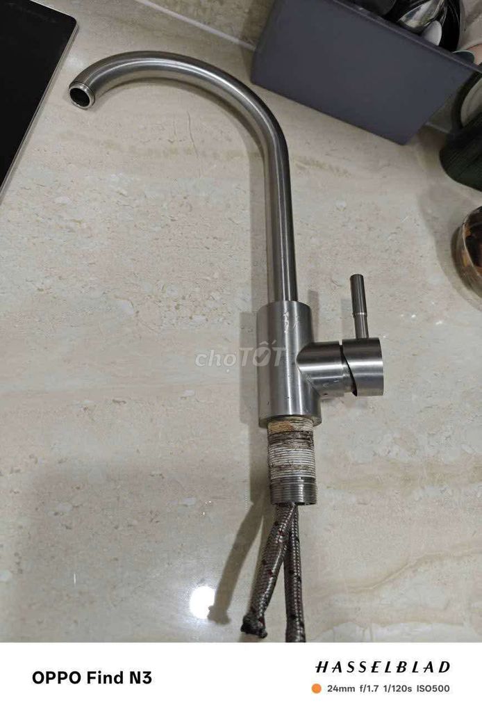 Vòi rửa bát Inox Nóng lạnh 304. Mua bán Thiết bị vệ sinh, nhà tắm tại Thành phố Thủ Đức Tp Hồ Chí Minh được đăng bởi bang nhi hình 1