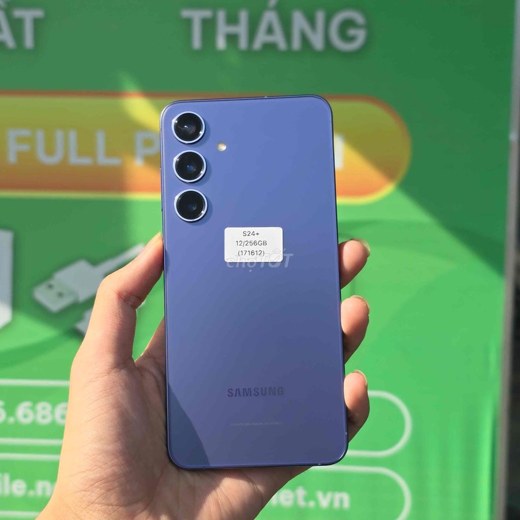 🔥 Samsung Galaxy S24 Plus | 12/256GB  Xanh. Mua bán Điện thoại tại Quận Ngô Quyền Hải Phòng được đăng bởi minmobile HP hình 1