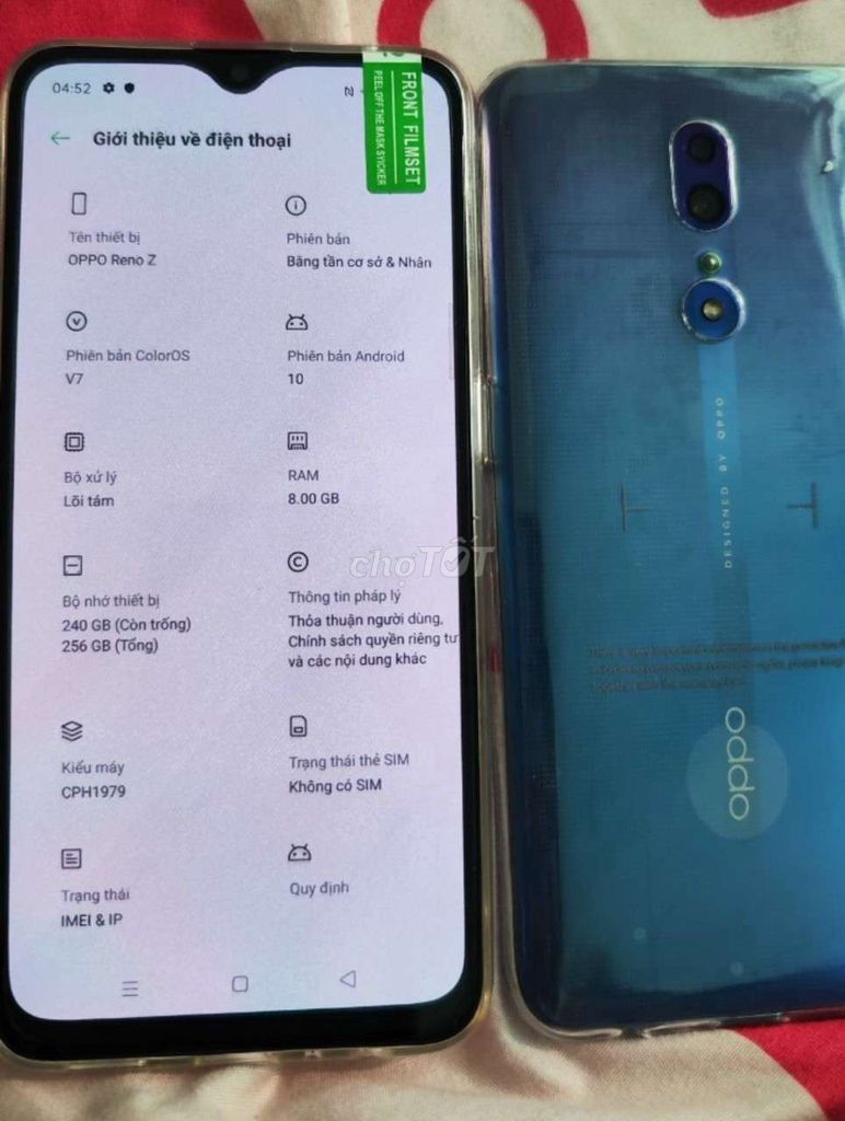 Oppo Reno Z đây bạn ơi