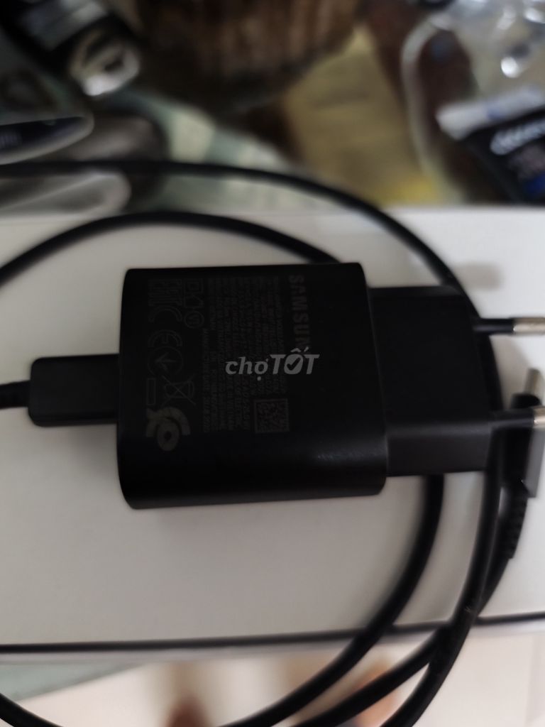 Sạc điện thoại Samsung Đen. Mua bán Phụ kiện (Màn hình, Chuột...) tại Thành phố Vĩnh Yên Vĩnh Phúc được đăng bởi Minh Vu hình 1