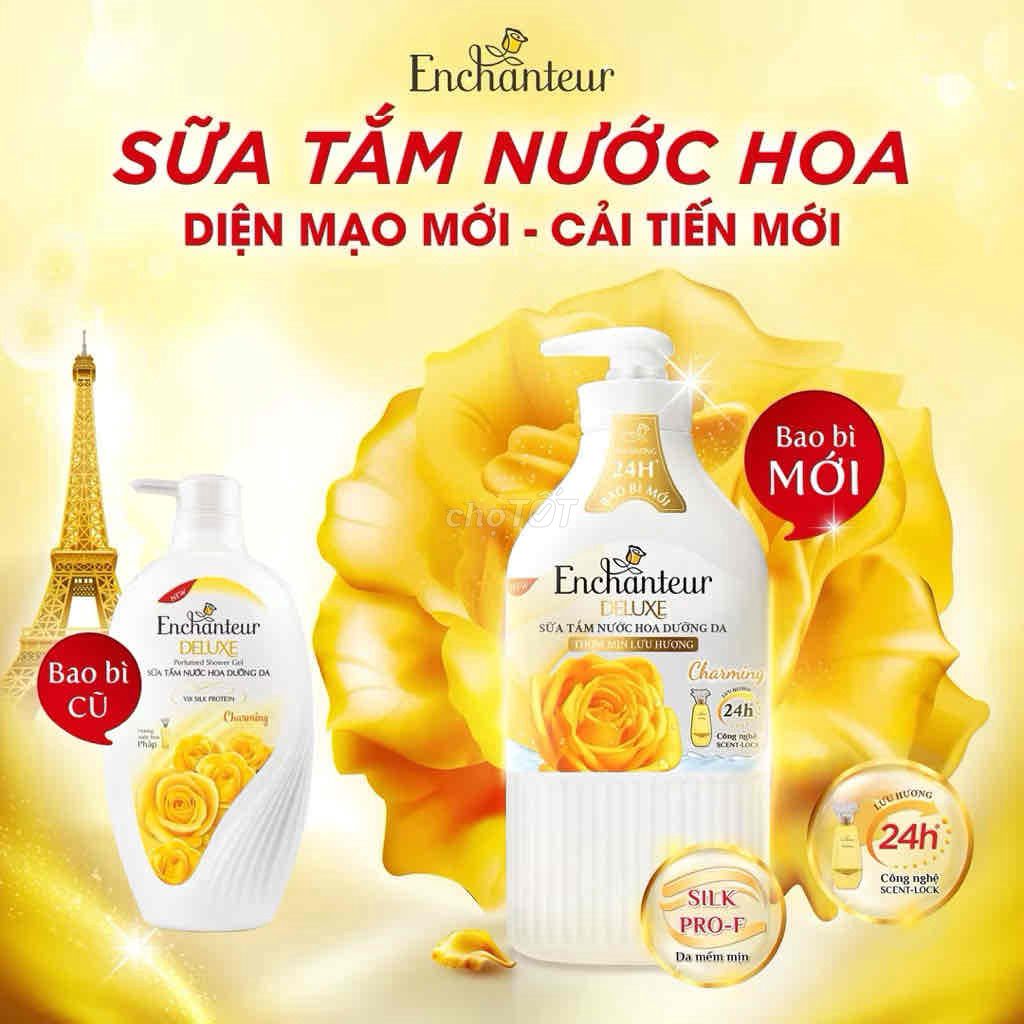 Sữa Tắm Nước Hoa Dưỡng Da Enchanteur 650g Hương Ch. Mua bán Nội thất, đồ gia dụng khác tại Huyện Thường Tín Hà Nội được đăng bởi Thuylee stores hình 1
