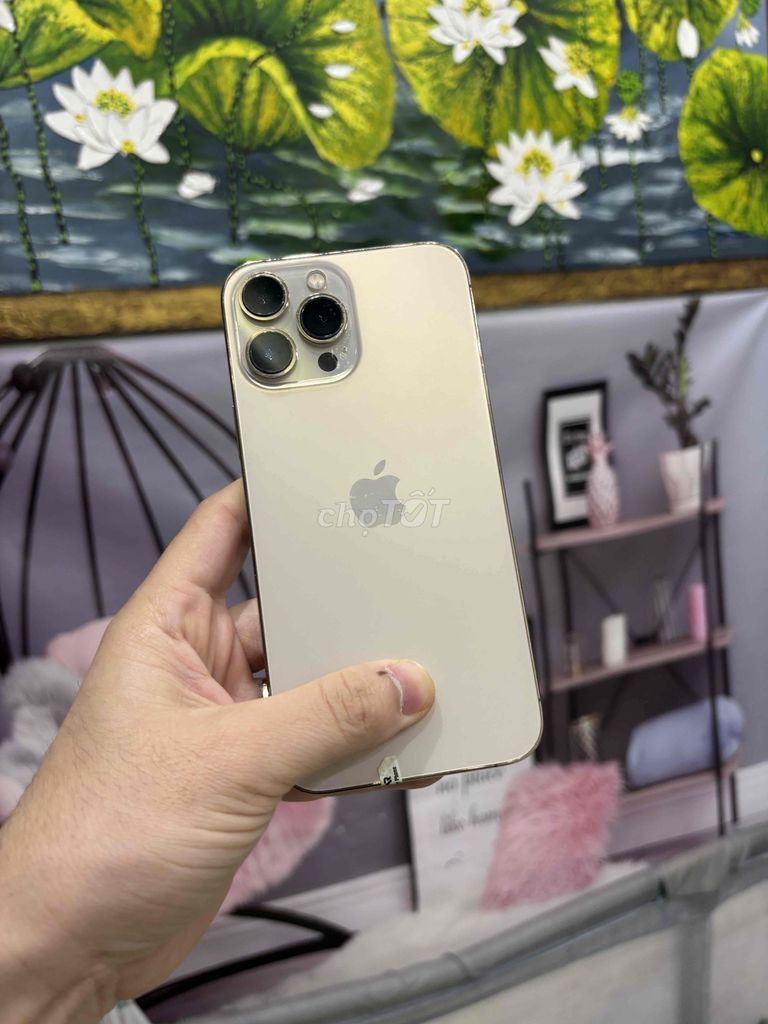 Apple iPhone 13 Pro Max 128GB Vàng bản việt nam. Mua bán Điện thoại tại Quận Bắc Từ Liêm Hà Nội được đăng bởi Bính táo hình 1