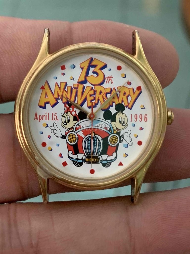 Đồng hồ Tokyo Disneyland Thép không gỉ Vàng. Mua bán Đồng hồ tại Huyện Vĩnh Thạnh Cần Thơ được đăng bởi Phạm Tiến Dũng hình 1