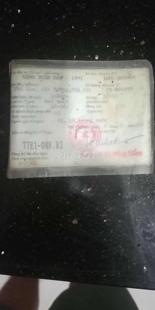 Yamaha Novo 5 Đỏ đen 90% mới. Mua bán Xe máy tại Huyện Bình Chánh Tp Hồ Chí Minh được đăng bởi HOÀNG NGUYỄN MẠNH hình 4