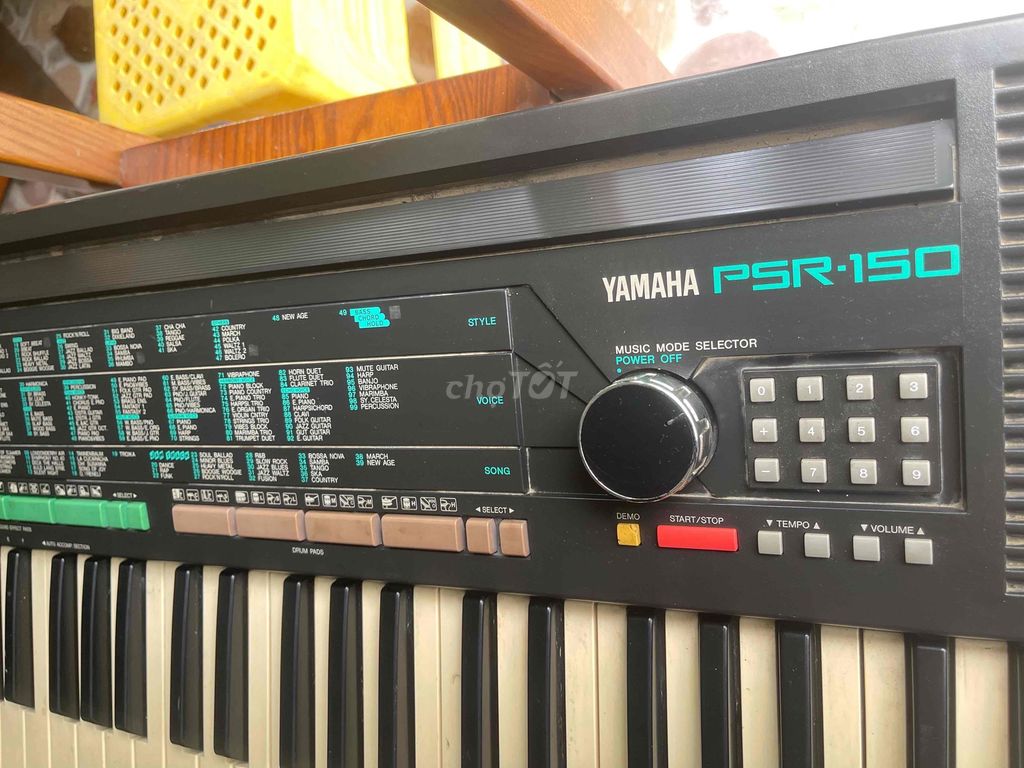 Đàn Organ Yamaha PSR-150 Đen Đã sử dụng. Mua bán Nhạc cụ tại Huyện Hòa Vang Đà Nẵng được đăng bởi Thái  hình 1