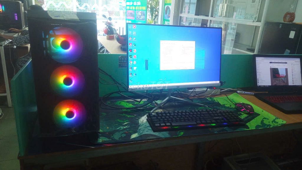 BÔ MÁY TÍNH GAME I7 4770k, màn new 24 inh 100hz