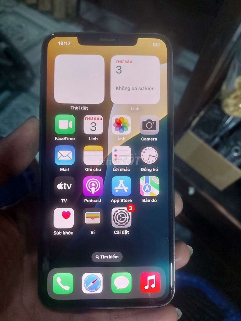 Apple iPhone XS Max Trắng Đã sử dụng. Mua bán Điện thoại tại Thành phố Thủ Đức Tp Hồ Chí Minh được đăng bởi Lê Thông hình 1