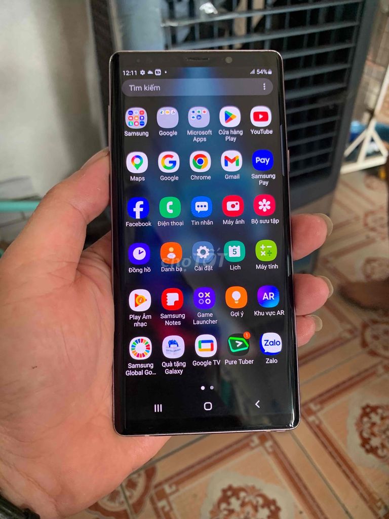 Samsung Galaxy Note 9 Tím Đã dùng. Mua bán Điện thoại tại Quận Bình Tân Tp Hồ Chí Minh được đăng bởi nam hình 1