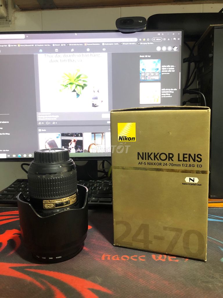 Ống kính Nikon AF-S Nikkor 24-70mm f/2.8G ED. Mua bán Máy ảnh, Máy quay tại Quận Gò Vấp Tp Hồ Chí Minh được đăng bởi Nguyễn Thanh Tú hình 1