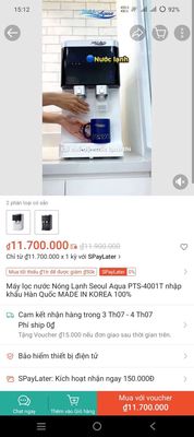 Máy lọc nước nóng lạnh aqua pts-4001T. Mua bán Bếp, lò, đồ điện nhà bếp tại Huyện Nhà Bè Tp Hồ Chí Minh được đăng bởi Nguyễn 