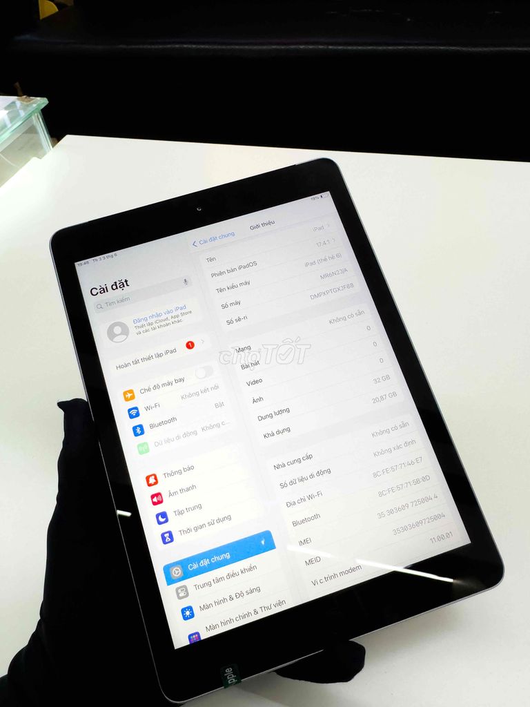 IPAD GEN 6. 4G + WIFI. 32GB QUỐC TẾ 99%. Mua bán Máy tính bảng tại Thành phố Biên Hòa Đồng Nai được đăng bởi DT MOBILE BIÊN HOÀ hình 5
