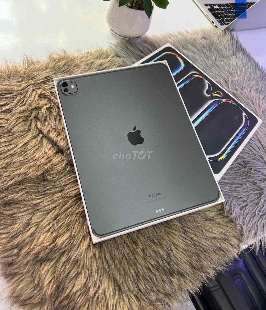 ipad proM413inch xám 256gb + 5g fullbox bht12/2026. Mua bán Máy tính bảng tại Quận 3 Tp Hồ Chí Minh được đăng bởi Nam Á Mobile hình 1
