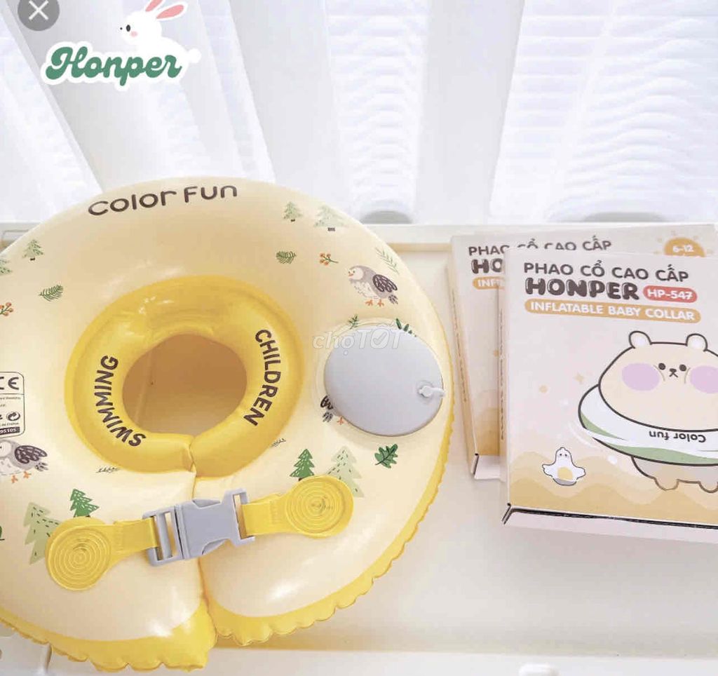 phao bơi Honper Chất liệu cao cấp an toàn cho bé c. Mua bán Mẹ và bé tại Thành phố Hội An Quảng Nam được đăng bởi Thanh Lý Mẹ Bé Chính Hãng hình 1