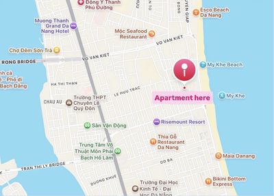 Rent · 1 bd · 74 м² · Quận Sơn Trà, ул. Tran bach dang