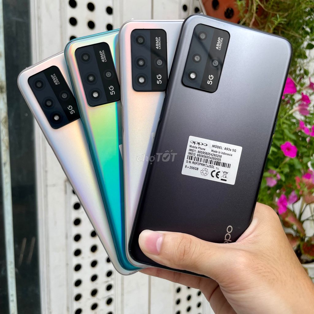 ĐIỆN THOẠI OPPO A93s 5G + PIN TRÂU 5000MAH, 2 SIM. Mua bán Điện thoại tại Quận Gò Vấp Tp Hồ Chí Minh được đăng bởi T MOBILE 2010 hình 1