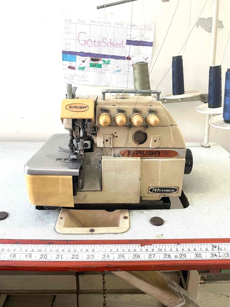 Máy vắt sổ Siruba 747F. Mua bán Đồ chuyên dụng, Giống nuôi trồng tại Thành phố Thủ Đức Tp Hồ Chí Minh được đăng bởi Thanh hình 1