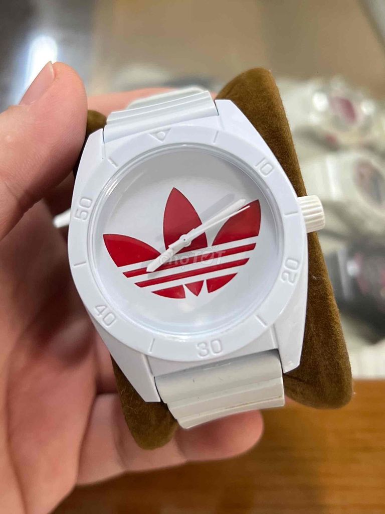 Đồng hồ đeo tay Adidas Nam Trắng. Mua bán Đồng hồ tại Quận Bình Tân Tp Hồ Chí Minh được đăng bởi Chuyên đồ 2hand hình 1