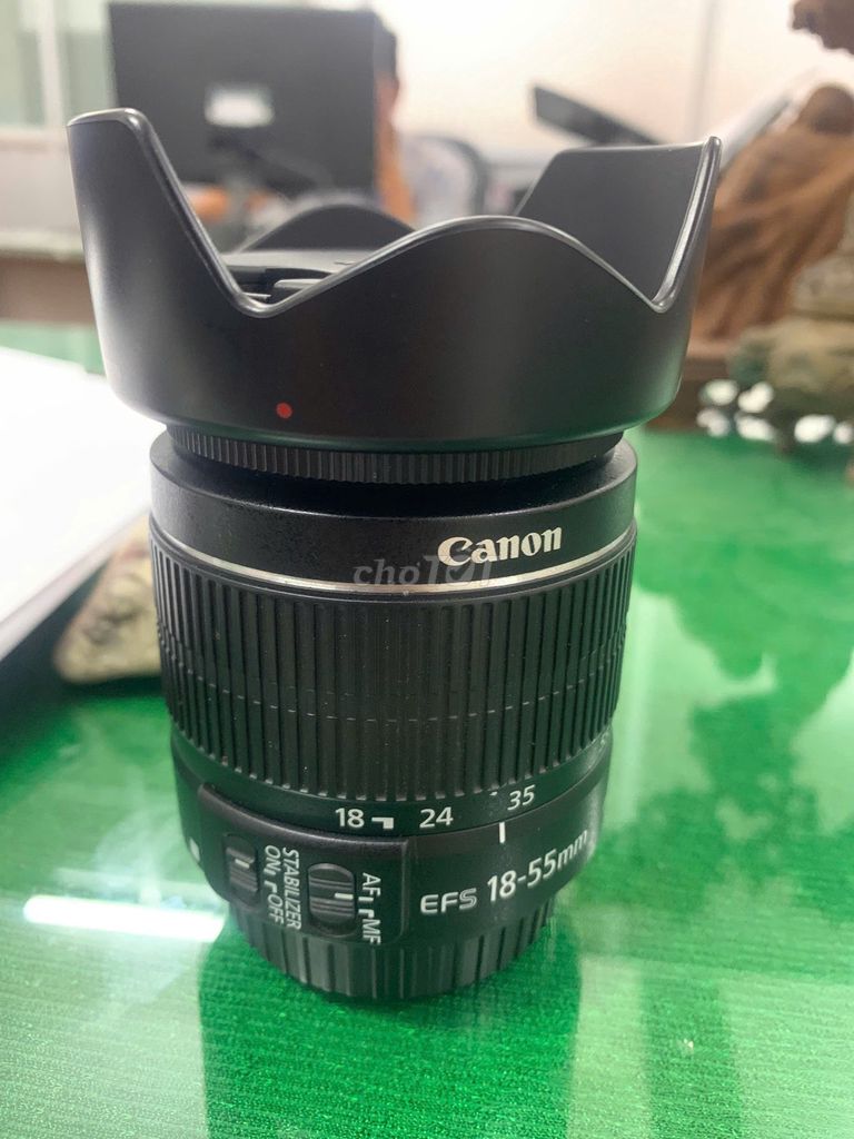 Ống kính Canon EF-S 18-55mm Đen. Mua bán Máy ảnh, Máy quay tại Quận Ninh Kiều Cần Thơ được đăng bởi Vương  hình 1