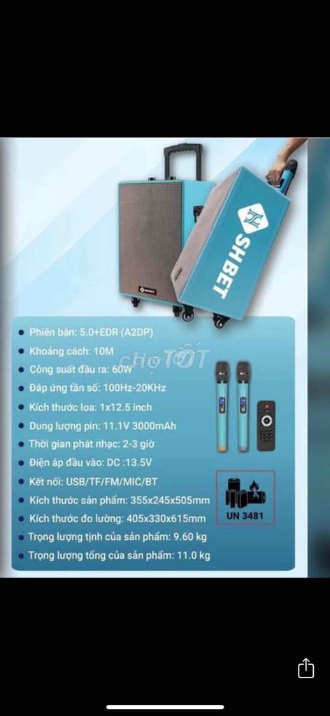 Thanh Lý loa karaoke shbet BK19 cực sịn sò. Mua bán Tivi, Âm thanh tại Quận Thanh Khê Đà Nẵng được đăng bởi Tên chưa cung cấp hình 1