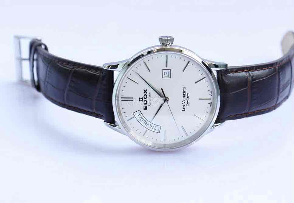 ĐH Nam: Edox Automatic Mới 100% 2 Lịch Tiện Dụng. Mua bán Đồng hồ tại Thành phố Thủ Đức Tp Hồ Chí Minh được đăng bởi Đồng Hồ Chính Hãng  hình 1