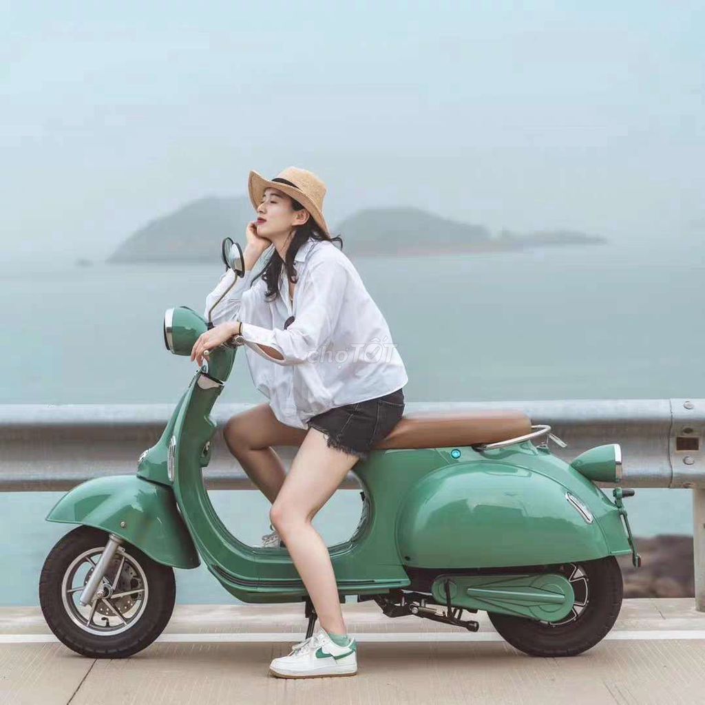 Xe điện vespa cổ giấy tờ đầy đủ. Mua bán Xe điện tại Quận Bình Tân Tp Hồ Chí Minh được đăng bởi nguyễn đình thắng hình 7