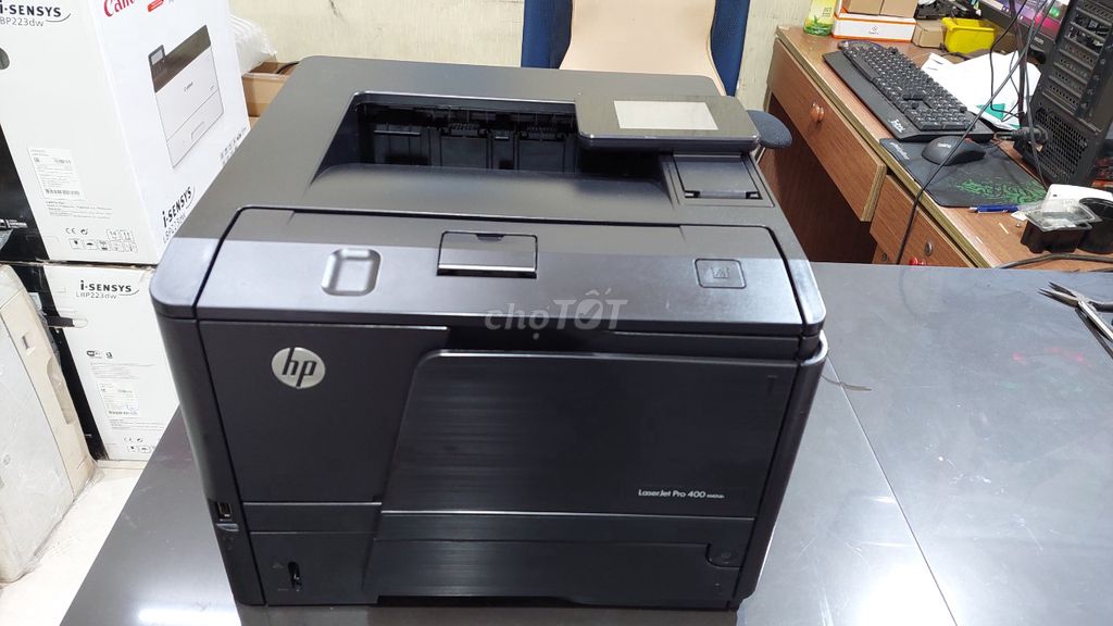 Máy In 2 mặt HP Pro 401dn - mạng Lan