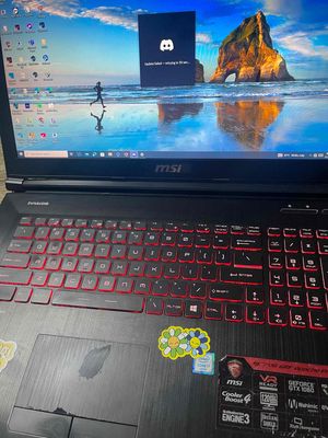 MSI GL72 I7-6700HQ lỗi Vega 16/256+1T Còn xài tốt. Mua bán Laptop tại Quận Gò Vấp Tp Hồ Chí Minh được đăng bởi VũHùng