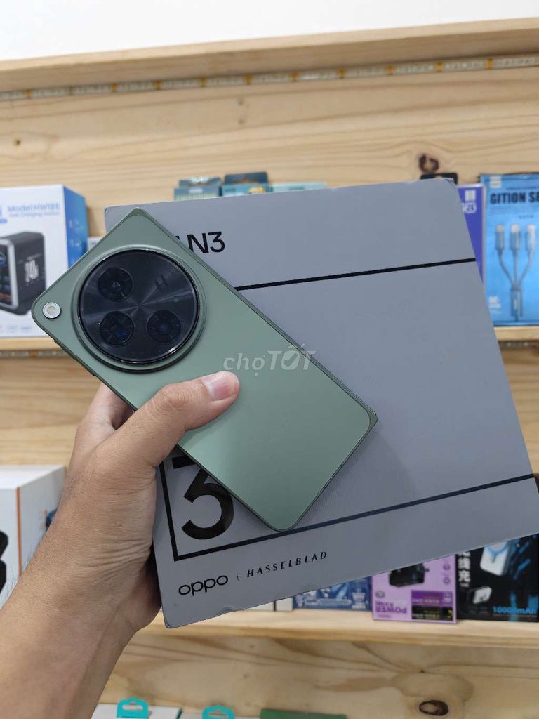 Oppo Find N3 12/512GB Xanh Lá nội địa fullbox. Mua bán Điện thoại tại Quận 8 Tp Hồ Chí Minh được đăng bởi Đam Mê Công Nghệ hình 1