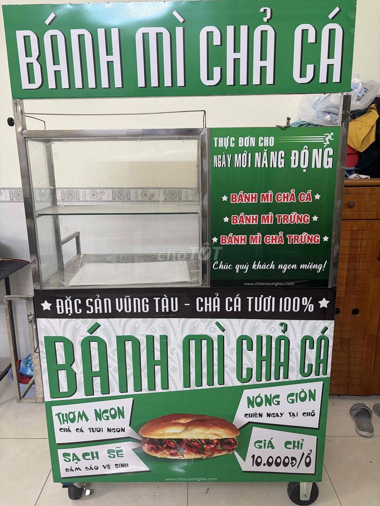 Xe đẩy bán hàng Inox đã sử dụng. Mua bán Đồ chuyên dụng, Giống nuôi trồng tại Thành phố Long Xuyên An Giang được đăng bởi Nguyen hình 1