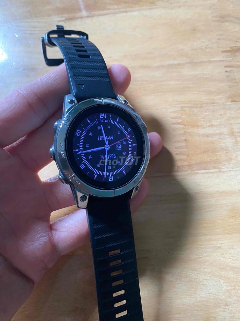 Garmin Fenix 7 Bạc Đồng hồ thông minh. Mua bán Thiết bị đeo thông minh tại Quận Bình Thạnh Tp Hồ Chí Minh được đăng bởi BT hình 1