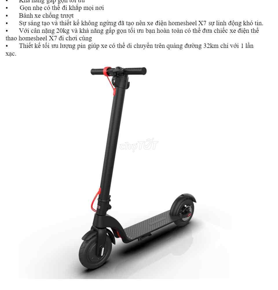 Xe điện Homesheel X7 màu Đen. Mua bán Xe điện tại Quận Hà Đông Hà Nội được đăng bởi Vũ Cường hình 1