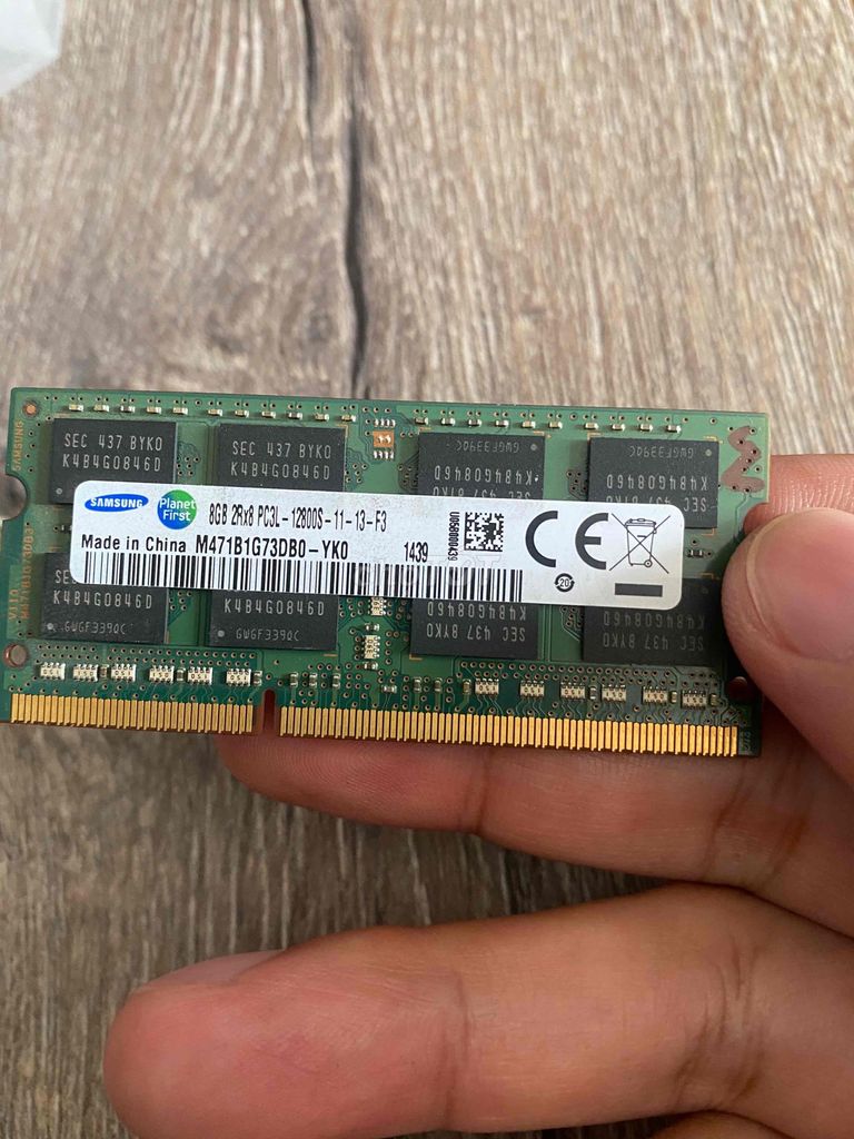 Ram 8G Samsung ddr3L bus 1600mhz zin usa chuẩn