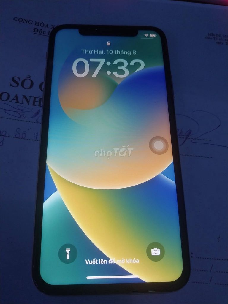 Apple iPhone X 64GB Trắng Như mới. Mua bán Điện thoại tại Quận 10 Tp Hồ Chí Minh được đăng bởi Hội Đồ Điện Tử hình 1
