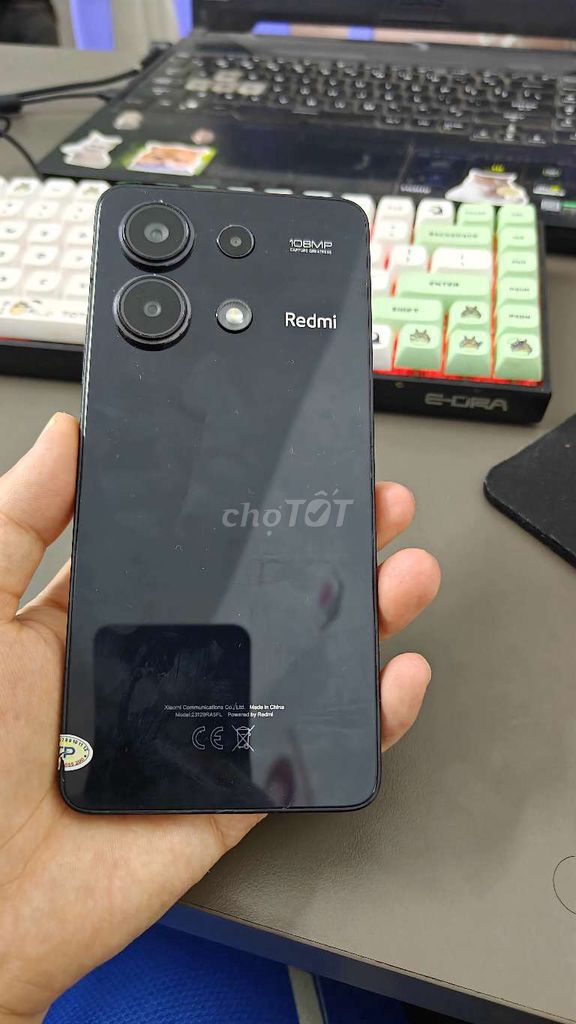Xiaomi Note 13 8GB 256GB Đen. Mua bán Điện thoại tại Thành phố Thủ Đức Tp Hồ Chí Minh được đăng bởi Điện Thoại Giá Tốt hình 1