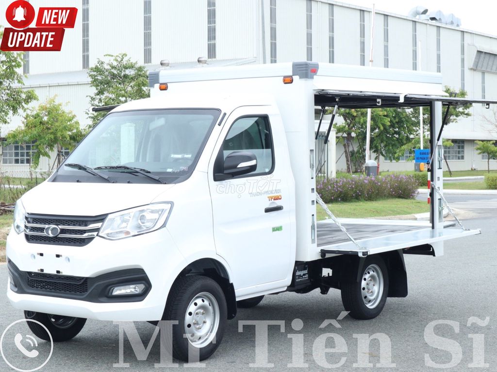 Thaco TF220 thùng 2M3 tải 990kg,đa dạng loại thùng