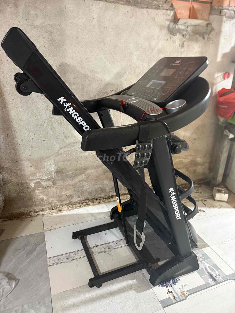 Máy chạy bộ Kingsport K-05 Đen Gấp gọn