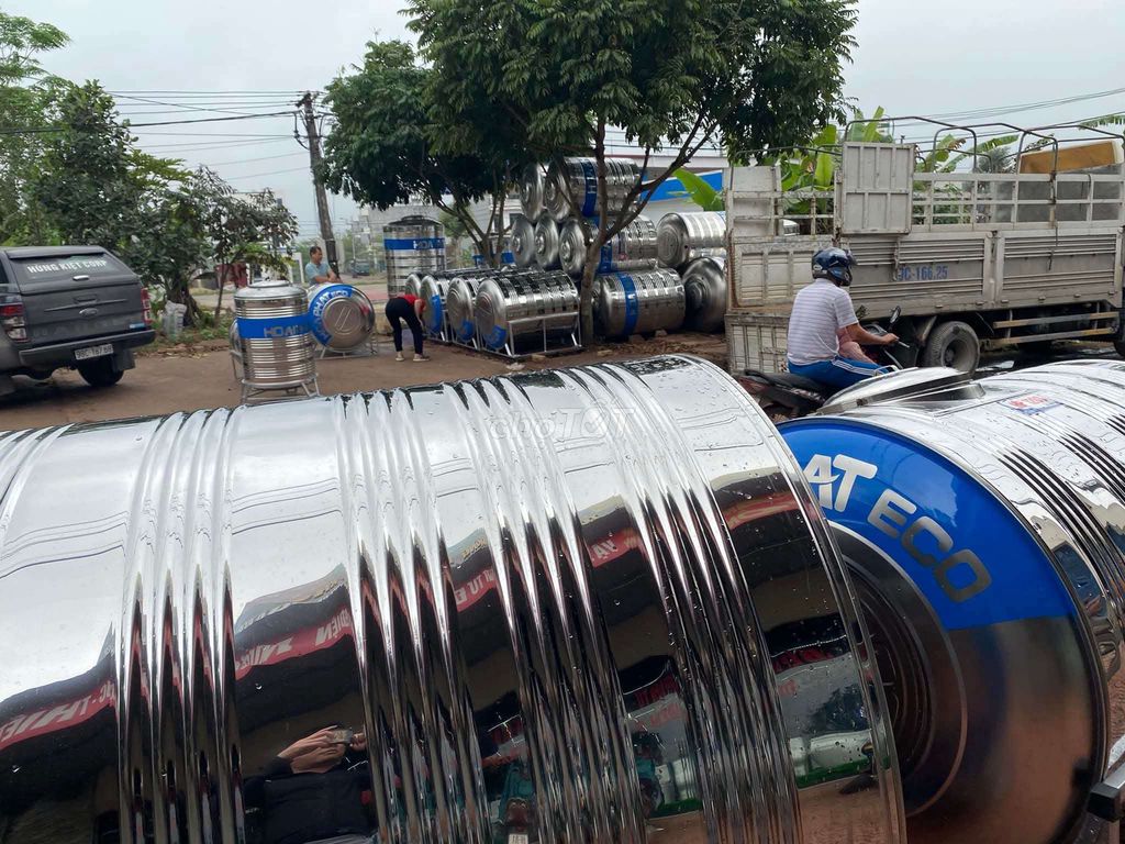 Cần thanh lý gấp vài chục khối bồn inox. Mua bán Nội thất, đồ gia dụng khác tại Quận Hoàng Mai Hà Nội được đăng bởi Tổng Kho TBVS hình 1