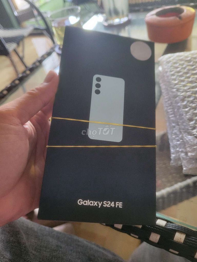 S24 FE 256GB 99% bh tgdd dài 50% giá máy mới . Mua bán Điện thoại tại Huyện Châu Thành Tiền Giang được đăng bởi Cầm đồ thanh lý  hình 1