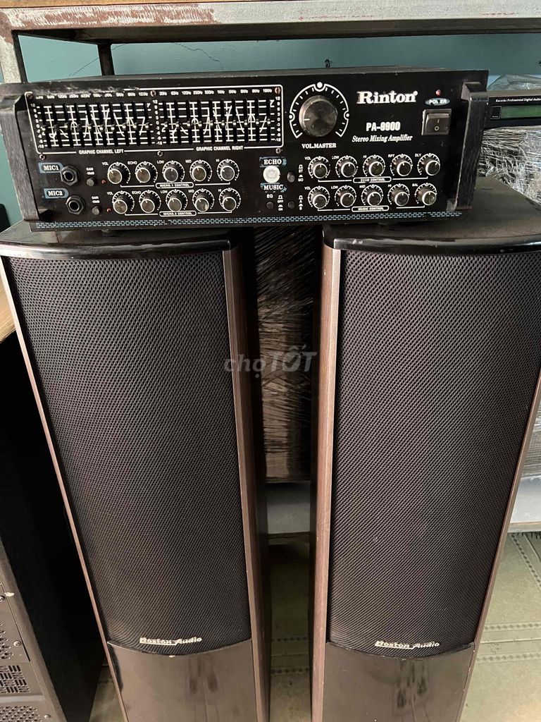 Amply Rinton PA-9900 Đen. Mua bán Tivi, Âm thanh tại Thành phố Thủ Đức Tp Hồ Chí Minh được đăng bởi Đình Mạnh hình 1