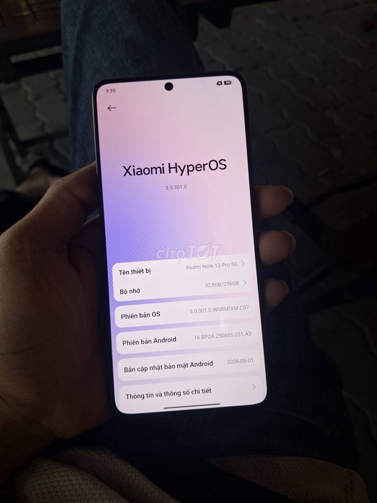 Xiaomi Redmi Note 13 Pro 5G 256GB Đen. Mua bán Điện thoại tại Quận Ngũ Hành Sơn Đà Nẵng được đăng bởi phan hoàng hình 1