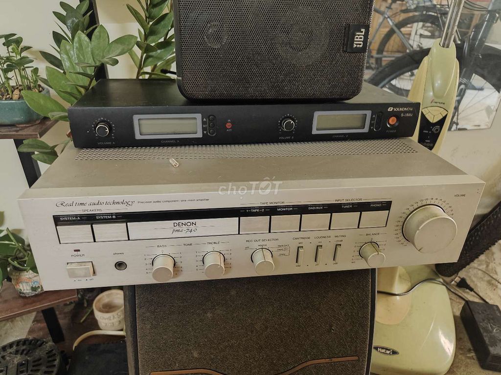 Amply Denon PMA-740 Bạc. Mua bán Tivi, Âm thanh tại Quận Lê Chân Hải Phòng được đăng bởi TungDuong hình 1