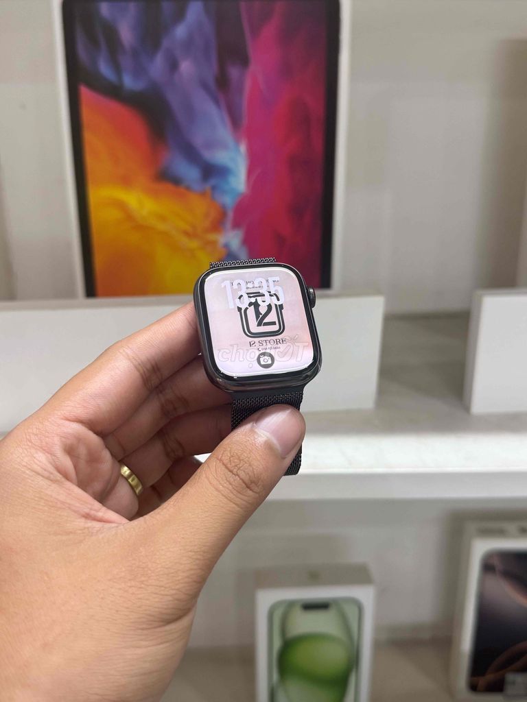 Apple Watch Series 9 GPS + Cellular 45mm Đen. Mua bán Thiết bị đeo thông minh tại Quận Cầu Giấy Hà Nội được đăng bởi Trần Vương hình 1