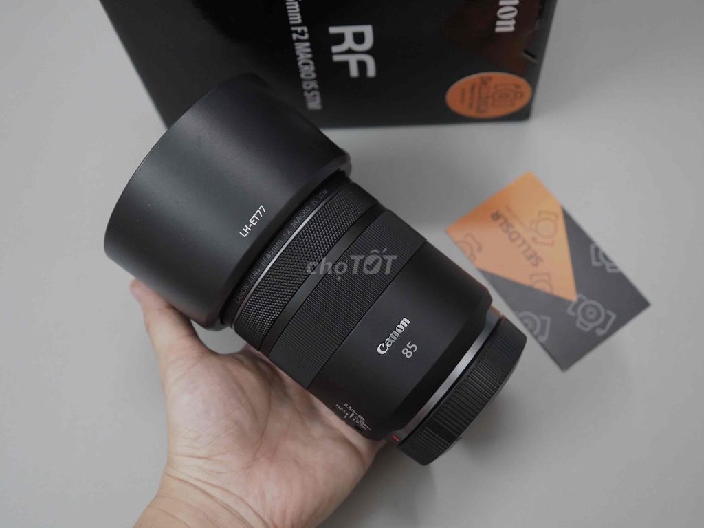 Canon RF 85F2 IS Macro 1:2 Fullbox bh hãng 8/2027. Mua bán Máy ảnh, Máy quay tại Quận 3 Tp Hồ Chí Minh được đăng bởi Lộc hình 1