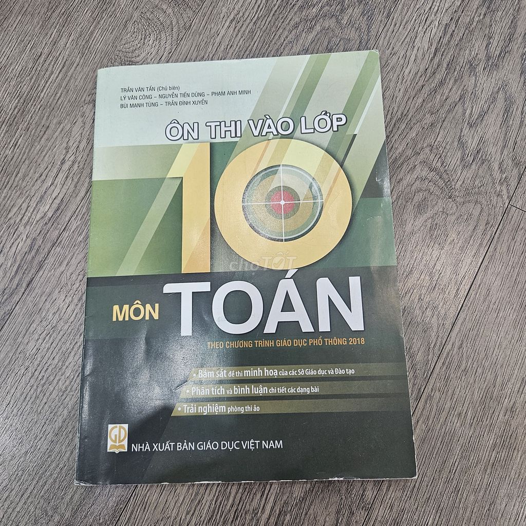 Sách Ôn Thi Vào Lớp 10 Môn Toán Mới. Mua bán Sách tại Quận Bắc Từ Liêm Hà Nội được đăng bởi Nguyen Ha hình 1