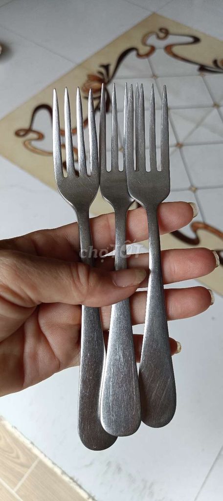 bộ nĩa xưa của Mỹ Inox 304. 100k/3 cái . Mua bán Dụng cụ nhà bếp tại Huyện Bình Chánh Tp Hồ Chí Minh được đăng bởi PHUONG KIM hình 1