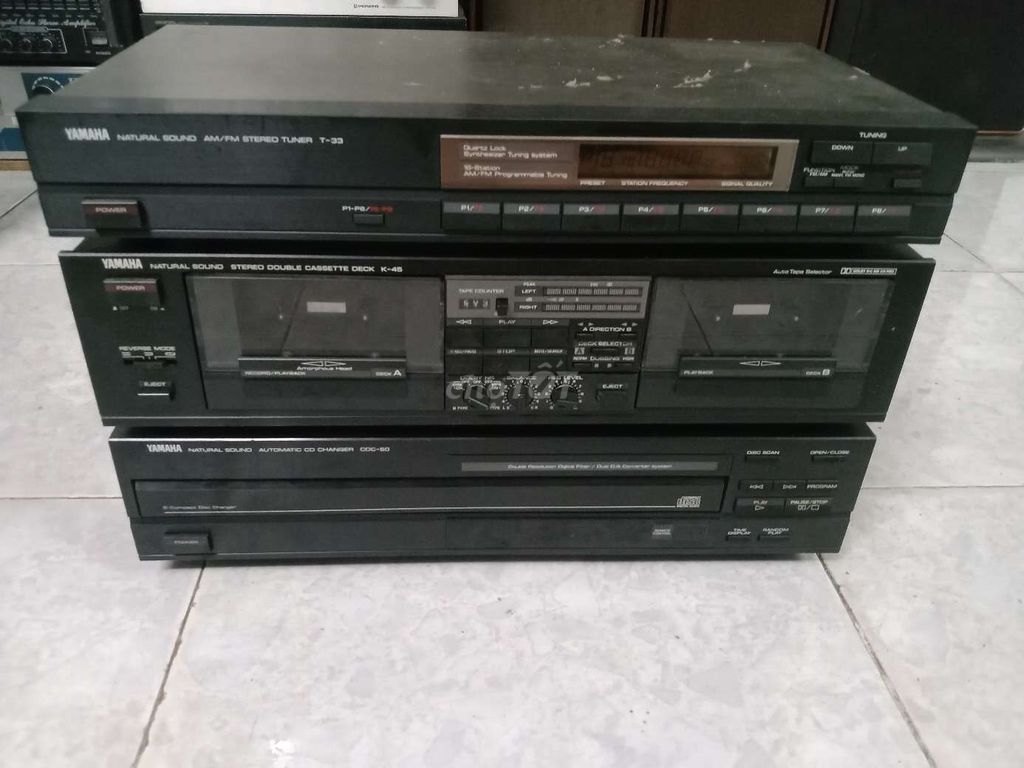 Yamaha Tape deck k45 +cd .cdc 50